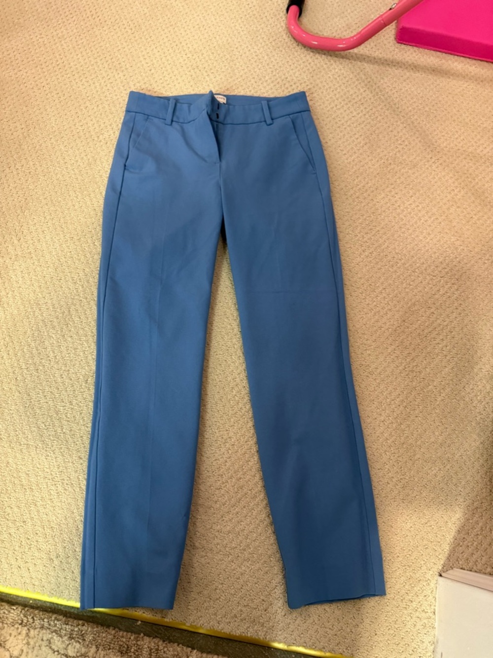 J. Crew Factory Sky Blue Ankle Crop Dress Pants
